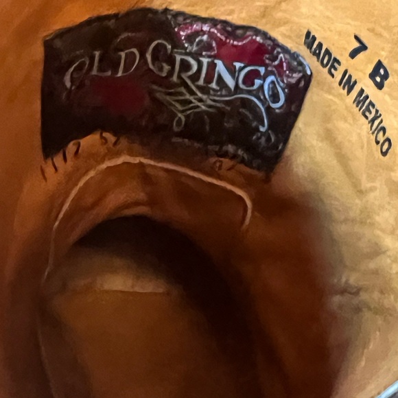 Old Gringo Biker Polo Stud Boots 7 - Picture 12 of 15